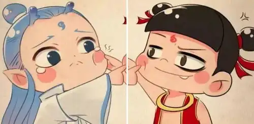 哪吒之魔童降世情头藕饼cp
