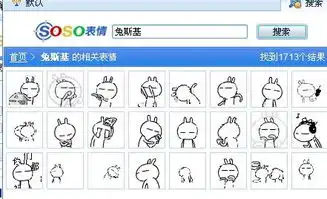 兔斯基的表情包,完整点的