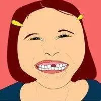 猥琐萌哒哒卡通头像可爱卡通萌女生头像