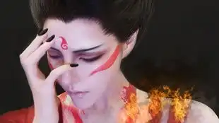 全网首发支持国漫哪吒之魔童降世仿妆我是魔是仙,我自己说了算