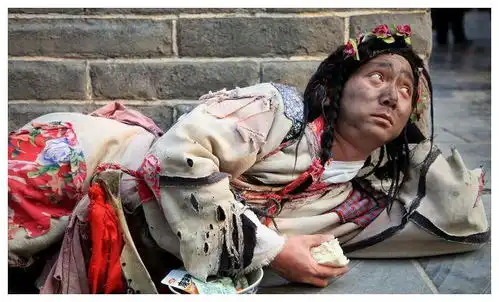 搞笑段子乞丐说姐,遇见你才知道你老公才是这世界上最苦命的人