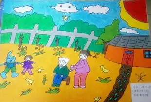 我爱家乡美景地直街小学绘画作品展二