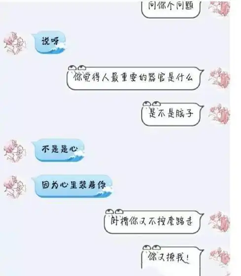 奇葩聊天记录人最重要的器官是什么看了答案,我又学了一招