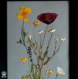 diy个性干花相框的做法