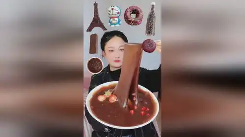 巧克力巧克力控甜甜圈美食吃表情包