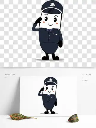 卡通小警察手抄报板报图片免费下载千图网