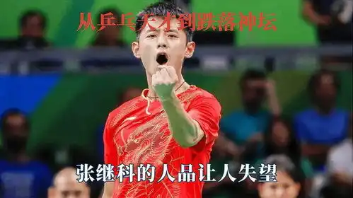 从乒乓天才到跌落神坛,张继科没有对不起国家,却唯独对不起景甜