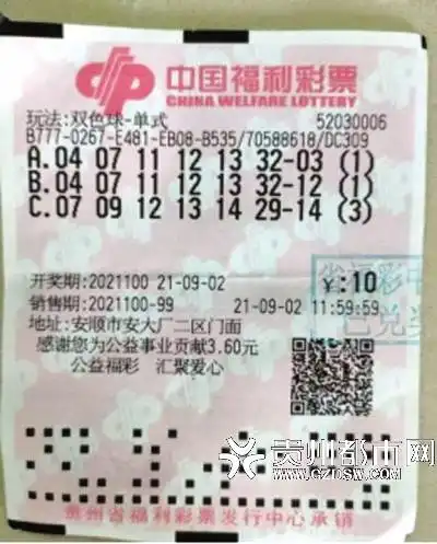 安顺一彩民获双色球1592万元大奖
