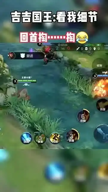王者荣耀吉吉国王看我回首掏