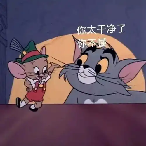 表情包你太干净了,你不懂