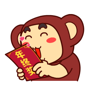 壮壮猴表情翔通动漫