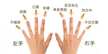 戒指带不同手指的意义