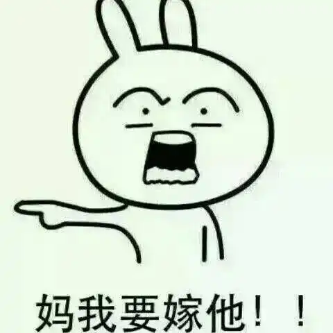 要兔子表情,我要嫁给他那种