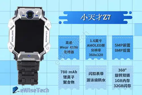 小天才z7怎么样拆解评测儿童电话手表搭载高通骁龙wear4100处理器