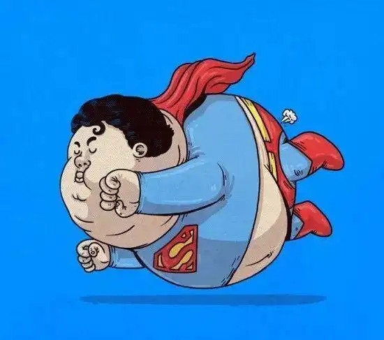 假如你童年的男神女神们都变成了胖子