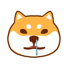 可爱柴犬动图小表情谁能拒绝呢
