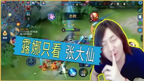 张大仙露娜天秀双杀,操作行云流水观众露娜只看张大仙