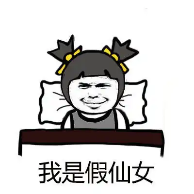 其实我整容了表情包