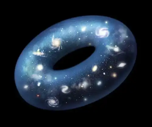 宇宙是什么形状科学家像个甜甜圈,或者正在膨胀的轮胎