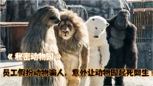 动物园濒临倒闭,无奈下员工假扮动物喝可乐,却意外大赚一笔