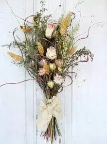干花花束,花艺师必学附干花制作方法