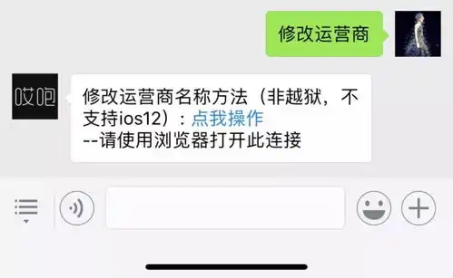 表情iphone能修改运营商名称了,不用越狱财经头条表情