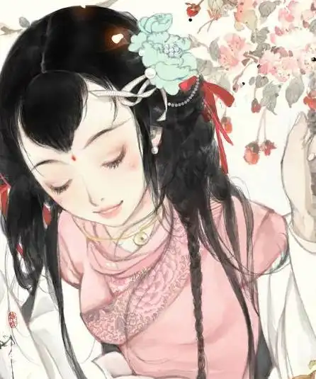 艺术丨她是古风水彩第一人,十年如一日,让中国风美艳世界