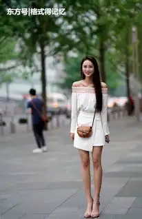 身材高挑肤白貌美的小姐姐,抹胸装搭配小短裙,显一身仙女气息