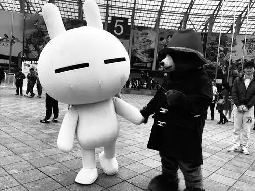 史上著名表情包明星兔斯基现身tgc将启动拍摄第一部大电影