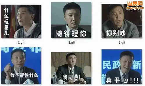 达康书记表情包下载达康书记gif表情包下载当易网