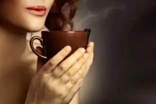 最美执子之手挂杯咖啡