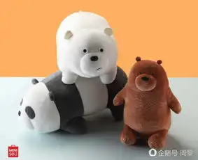 miniso名创优品推正版授权咱们裸熊系列产品
