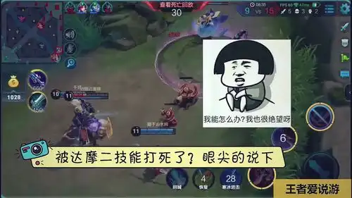 王者荣耀张大仙李白看到落单的鲁班很兴奋,没想到草丛还有达摩