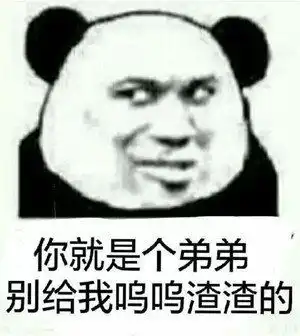 沙雕熊猫表情包偷看小哥哥