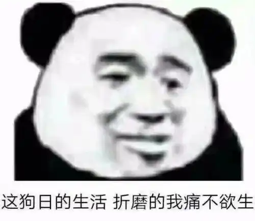 熊猫头表情包i发生甚么事了