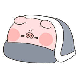 happypig超可爱的开心小猪动态表情包