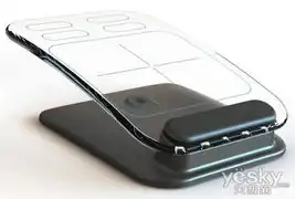 原型多点触控玻璃键盘漂亮,但是实用吗