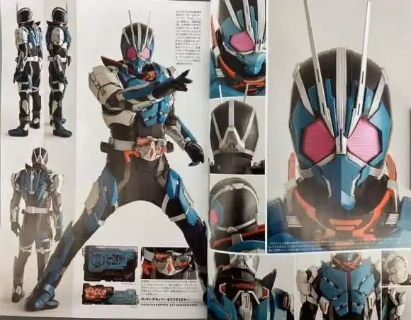 假面骑士零一四大皮套写真来袭狂暴巴尔坎和燃烧猎鹰成颜值担当
