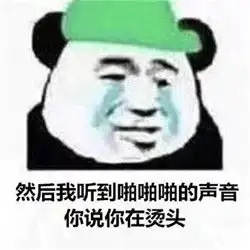 做头发表情包2018最新版老婆做头发戴绿帽表情包