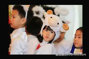 陆毅晒贝儿幼儿园演出照扮演小绵羊萌翻