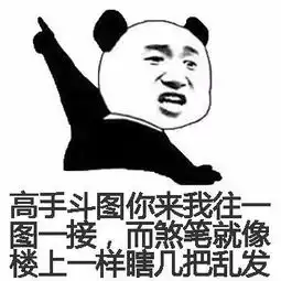 高手都是用表情包说话就你个渣渣还打字