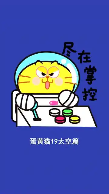 新表情,有着太空梦的两只猫