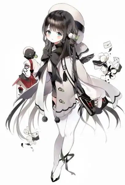画本必备,细腻的少女成图