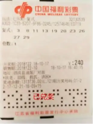 宿迁彩民复式票打中七乐彩大奖302万多元