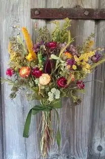 干花花束,花艺师必学附干花制作方法