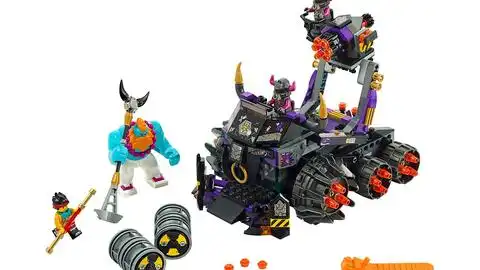 乐高lego80009悟空小侠朱大厨移动钉耙车新品评测