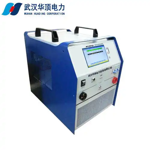 hddj蓄电池放电测试仪使用的接口与接线方法图解