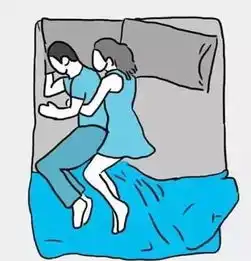 夫妻情侣的睡觉姿势能透露出你们的关系如何尤其是第8种