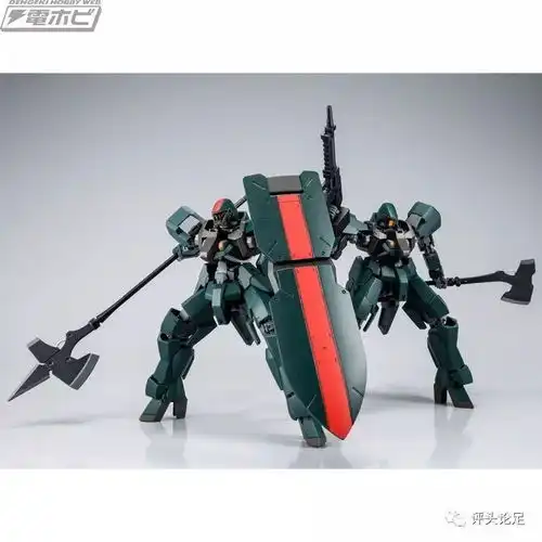 机动战士高达铁血的孤儿hg格雷兹盾牌格雷兹阿里安德舰队机登场