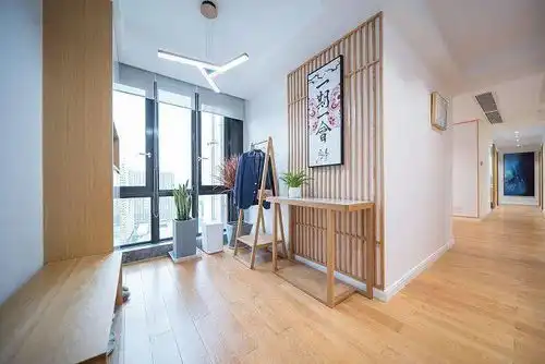 132㎡现代日式风,全屋原木定制,装出温馨感,太舒适了空间